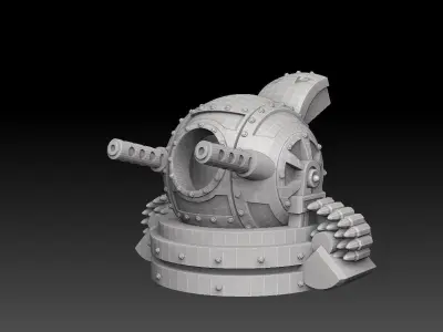 Ball Turret 3D print model