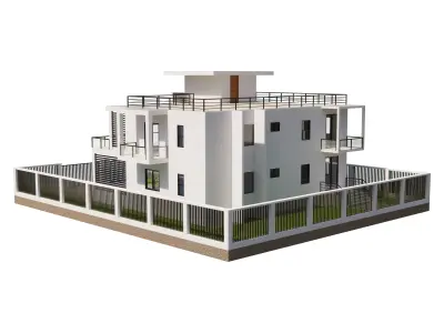 Modern House 7 3D model