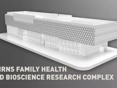 Cairns Family Health and Bioscience Research Complex 3D model