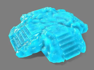 Staris Rock 10 Low-poly 3D model