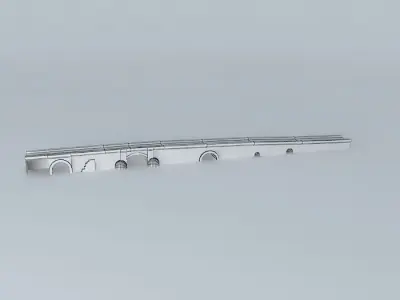 Zuazo Bridge Sancti Petri San Fernando Free 3D model