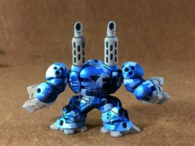 CHIBI-TECH SD - DEMOLISHER ARM          3D print model