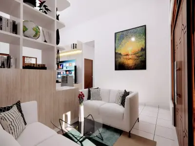 3D Home Exterior and Interior Design Package 2 3D model