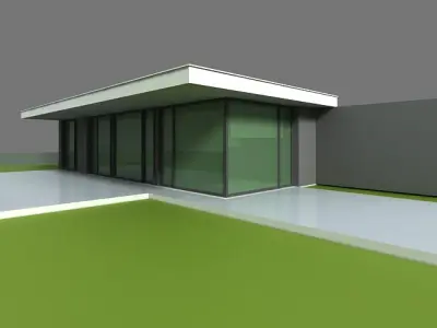 MODERN HOME 3D 3D model