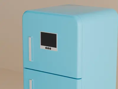 fridge Free 3D model