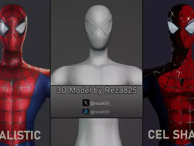 TNAS MTV Spider-Man the New Animated Series 2003  3D model 3D model