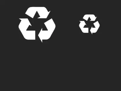 STREET RECYCLE BIN 3D model