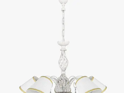 682 796 15x Esedra Lightstar Chandelier 3D model