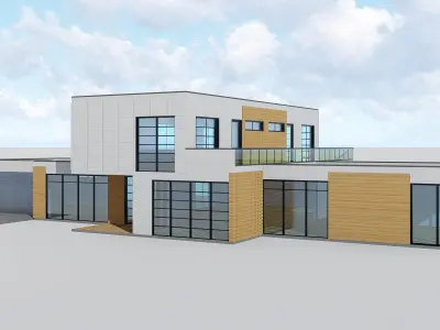 Modern House 15 3D model
