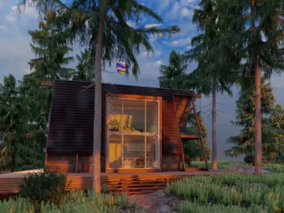 Villa Himmelen 3D model