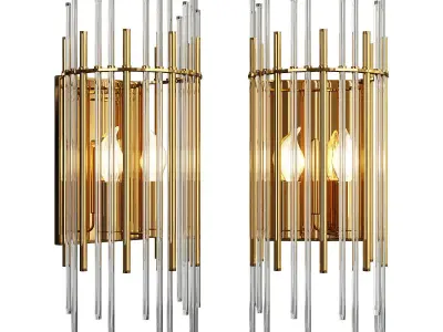 Wallis Sconce Low-poly 3D model