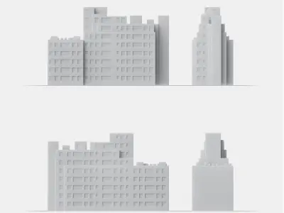 3D Print miniature building RB-US-NY-027 3D print model