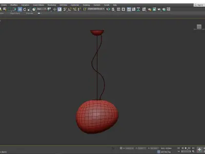 Gregg Pendant Light Low-poly 3D model