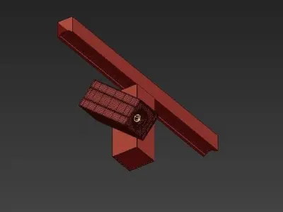 HID lamp 3D model