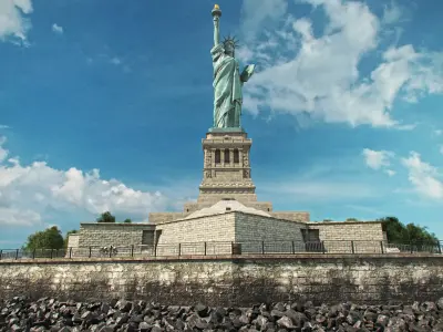  Liberty Island Scene 