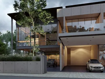 SCENE LUMION 11 5 AND ABOVE box house BY YOGA4ARCH  3D model