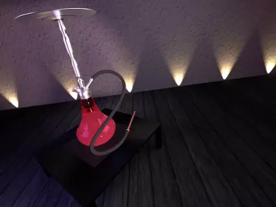 Brodator Eagle Hookah 3D model