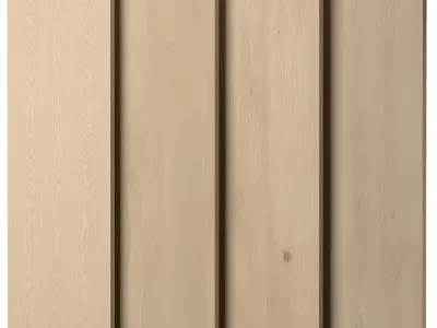 Oak Light Bleached 4 Textures Set 04 Texture