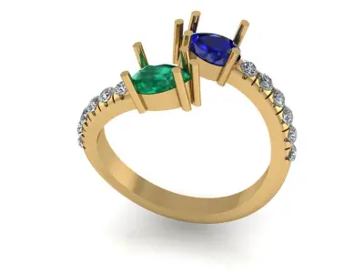 ring vice versa 3D print model
