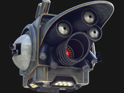 Sci-Fi Drone 3D model