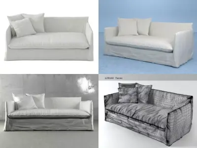 Ghost 15 Sofa 3D model
