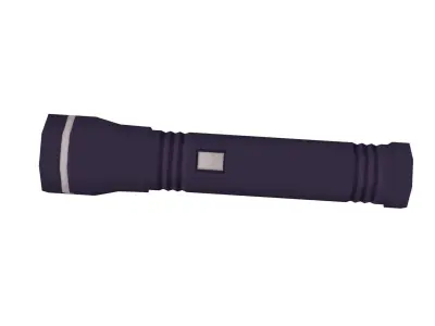 Flashlight - Hand Painted 3D model