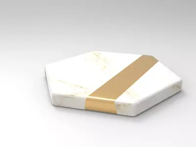 Nea Drink Coaster Low-poly 3D model