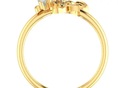 Ring Earrings Pendant Combo 3D print model