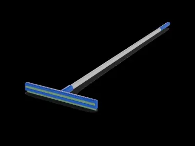 Brooms mops and window squeegees Window Squeegee Low-poly 3D model purchase