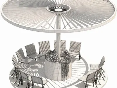 Urban Furniture 05 3D model