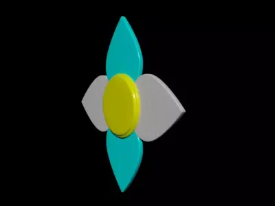 Kbach Khmer 03 3D model