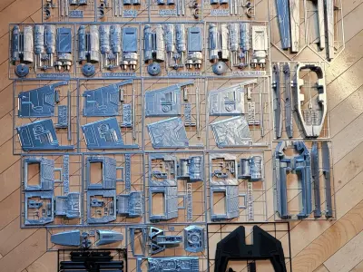 X-WING Model Kit STL files 3D print model