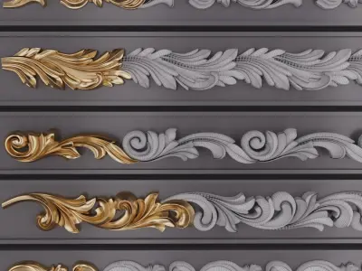 Trim Ornament 107 3D model