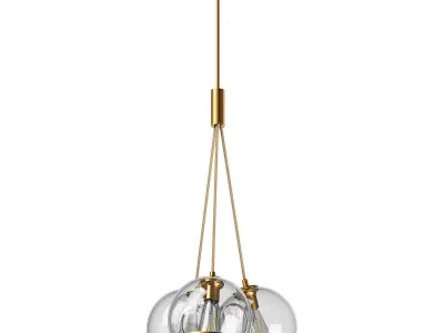 729031 Sferico Lightstar ceiling chandelier 3D model
