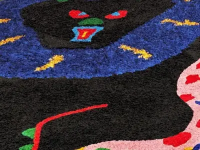 Ikea Art Event 2019 Misaki Kawai Rug 3D model
