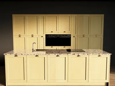 26-Kitchen2 texture 3 3D model