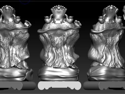 Collection of 50 Maitreya Buddha models 3D print model