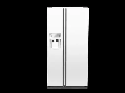 Modern Refrigerator Free low-poly 3D model