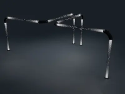 Bubble Light Free 3D model