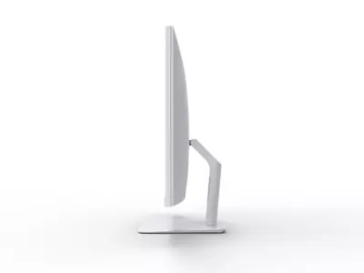 Dell monitor screen computer Low-poly 3D model