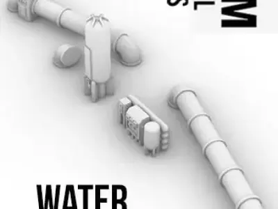 Water Works Pack 3D print model