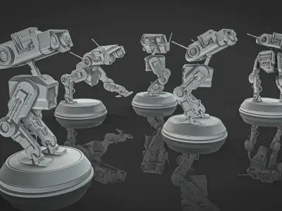 BD-1 Robot 3D Print Model 3D print model