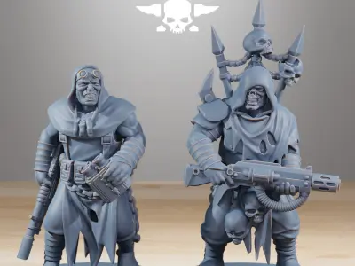 Corrupted Guard Nomads 3D print model