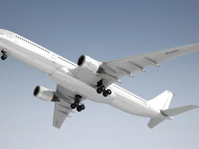  Airbus A330-300 Generic White 