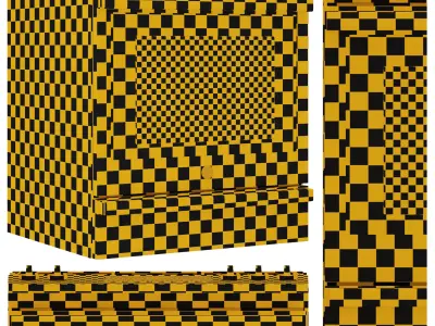 GE Gas Range 30SlideIn 3D model