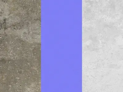 Material Stucco Plaster Set 11 - 4k Texture