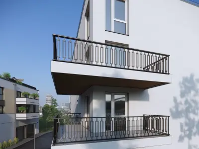 ArchiCAD Railing Collection Low-poly 3D model
