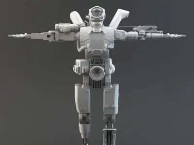 PathFinder V2 Apex Legends LowPoly  3D model