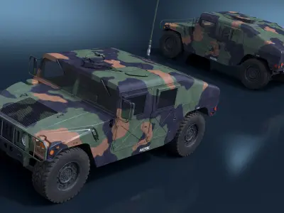  Military Off Road Utility Vehicle Humvee 