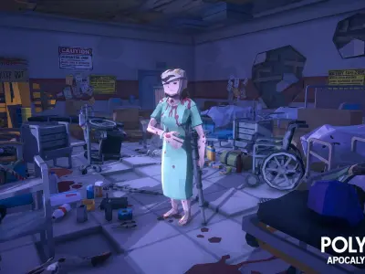 POLYGON - Apocalypse Low-poly 3D model